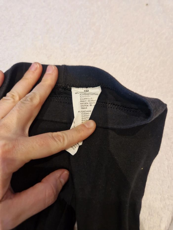 Leggings noir et blanc - photo numéro 5