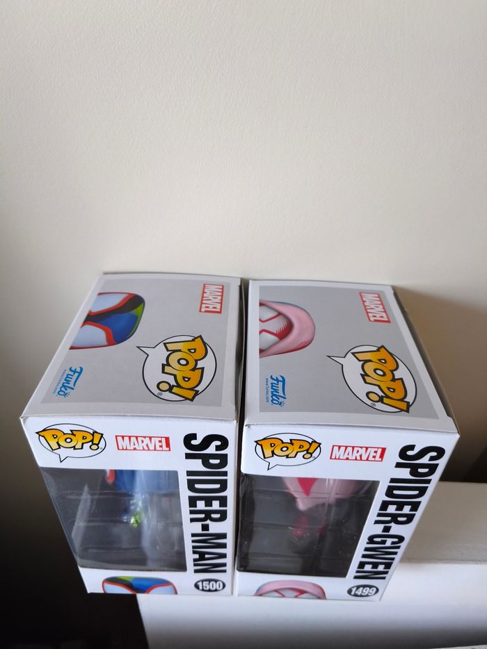 Funko pop spider-man 1500 & spider-gwen 1499 - photo numéro 5