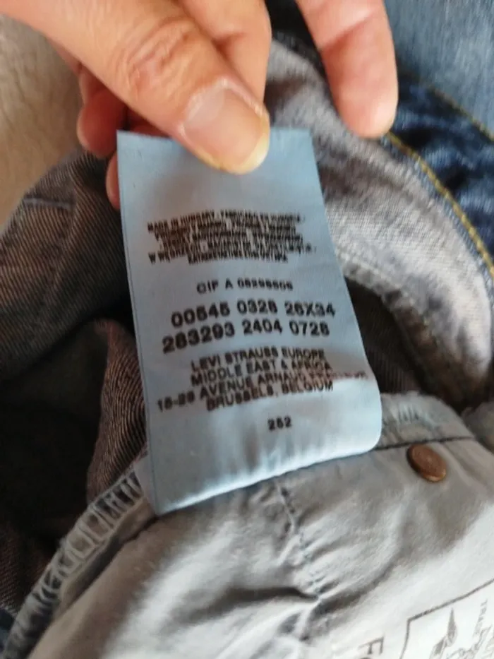 Jean femme 545 Levi Strauss & Co W26 L34 - photo numéro 8