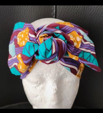 Bandeau en wax avec fil de fer intégré (3 + 1 offert dans tout le dressing)