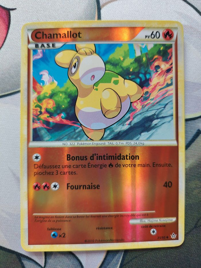 Carte pokémon Chamallot 35/95 - Reverse - photo numéro 1