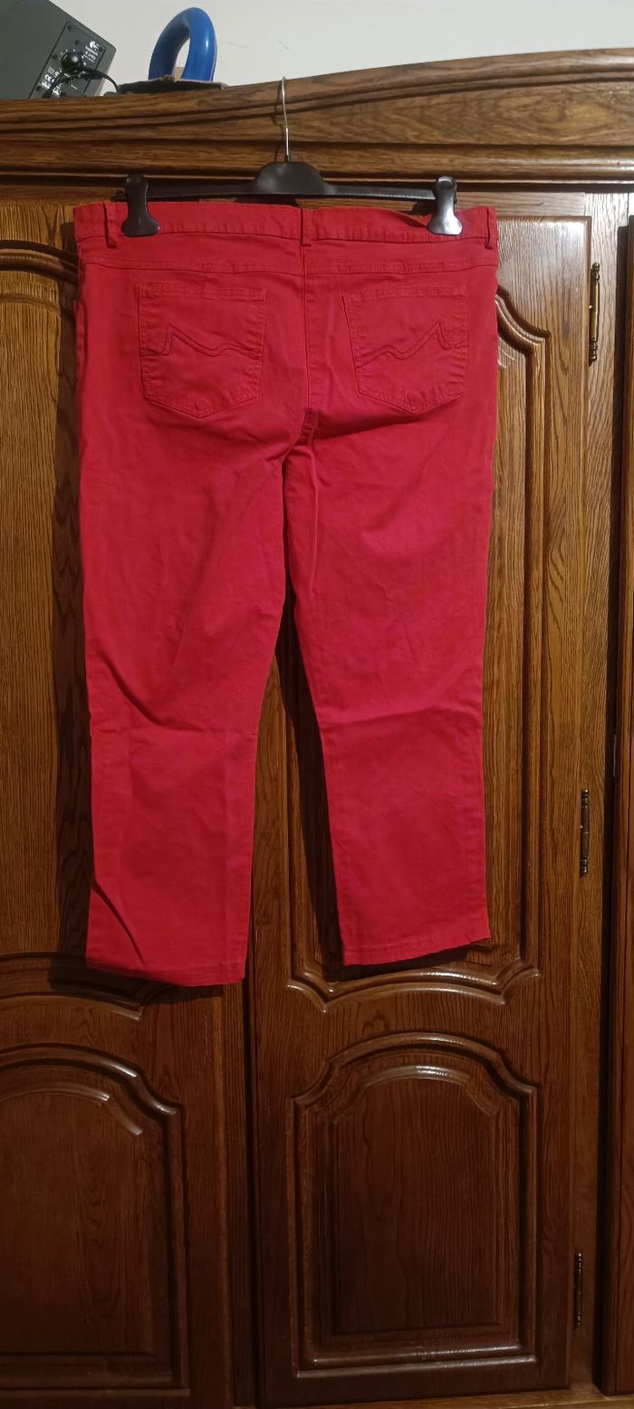 Jeans rouge - photo numéro 2