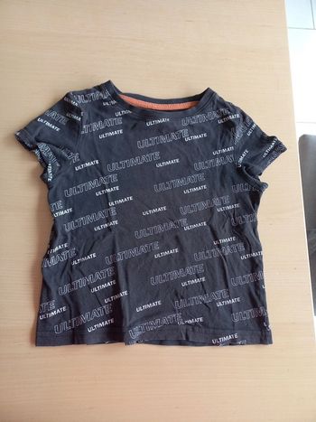 Tee-shirt noir ultimate