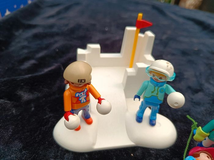Lot enfants aux sports d'hiver Playmobil - photo numéro 2