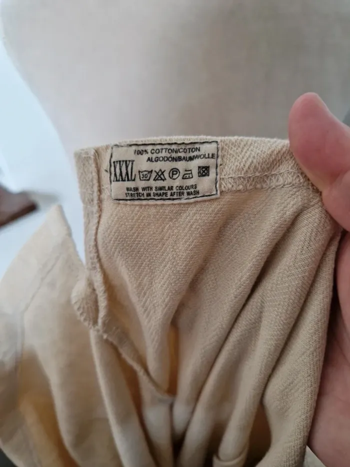 The shirt gillet the earth collection beige taille xxxl - photo numéro 5