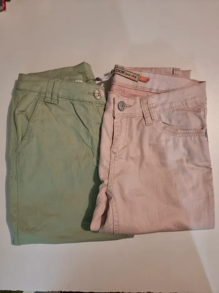 Lot 2 jeans femme