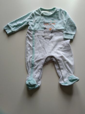 pyjama velours orchestra garcon 3 mois