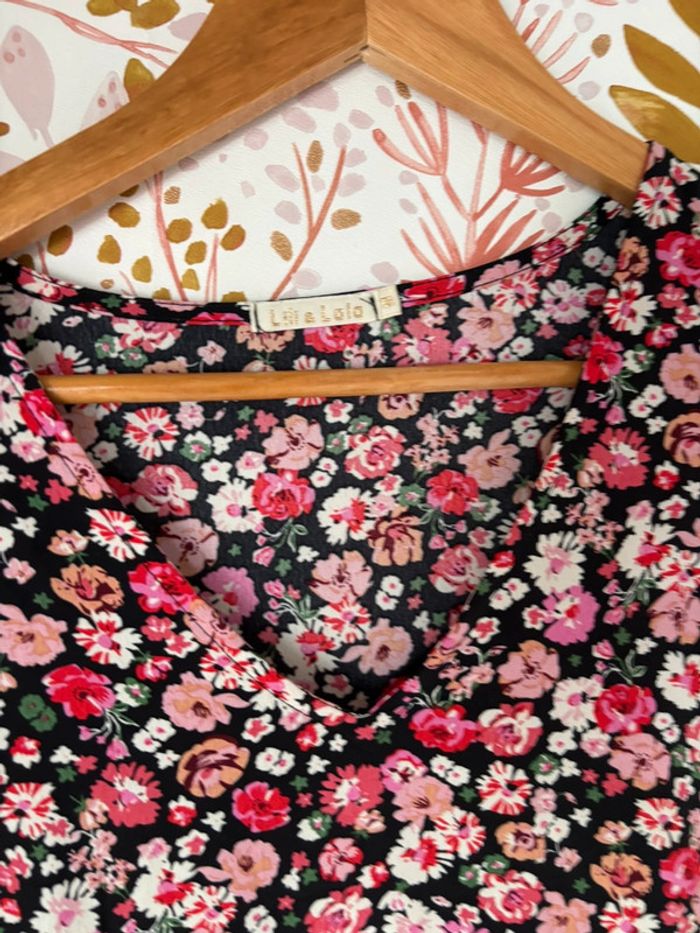 Robe fluide fleuris Lili et Lala - photo numéro 2