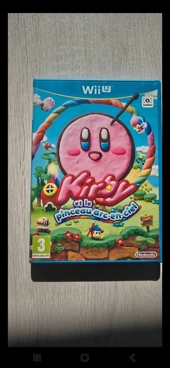Jeu Wii U Kirby et le pinceau arc en ciel Parfait etat

#kirby 
#kirbynintendo 
#wiiu 
#wiiugames 
#kirbylepinceauarcenciel
#kirbywiiu 
#nitendo