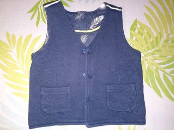 Gilet sans manches boléro 4ans