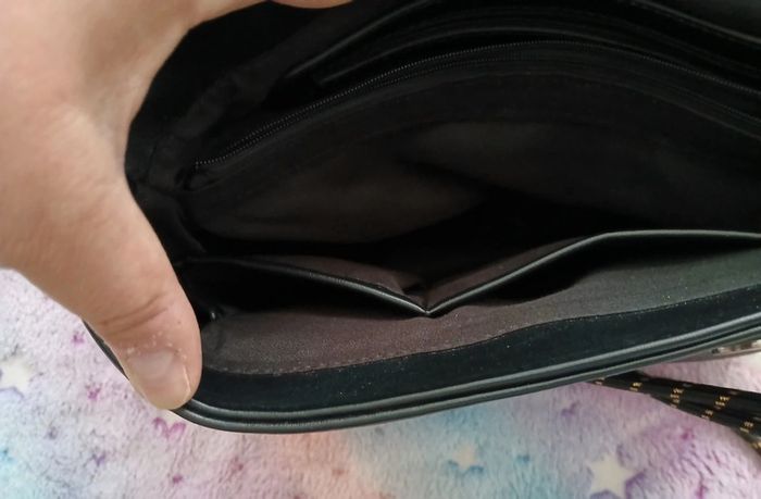 Sac à main bandoulière noir MOA - photo numéro 5