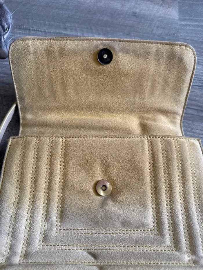 Sac vieux jaune bandoulière - photo numéro 5