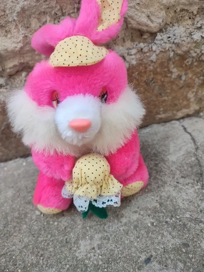Peluche lapin sans marque - photo numéro 3