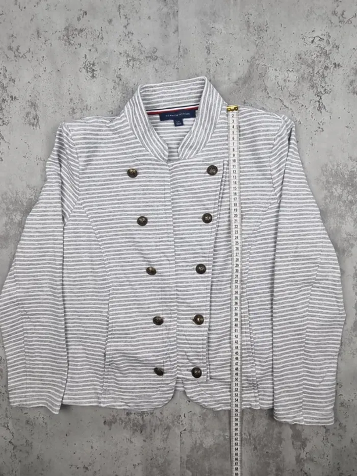 Veste officier Tommy Hilfiger rayée L Femmes - photo numéro 9