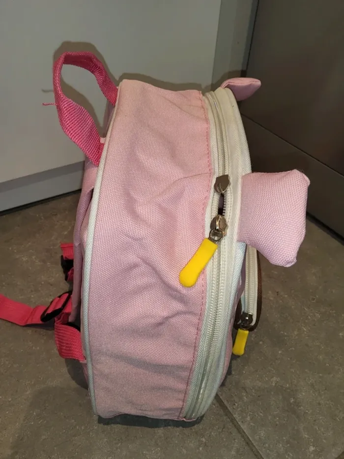 Sac a dos cochon 24x24x8cm - photo numéro 8