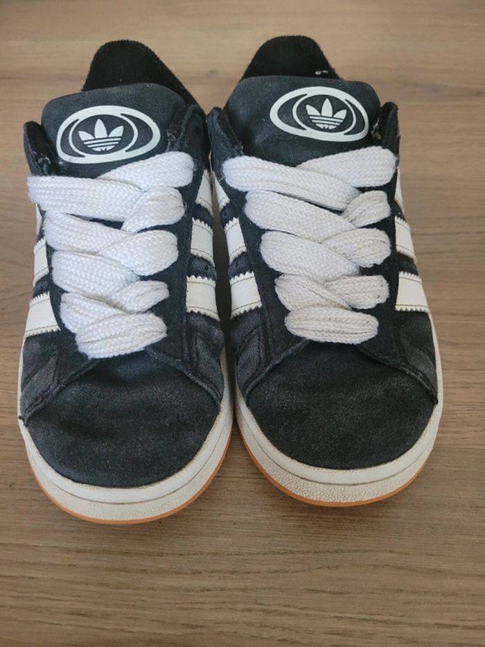 Baskets Adidas modèle Campus Noires - photo numéro 4