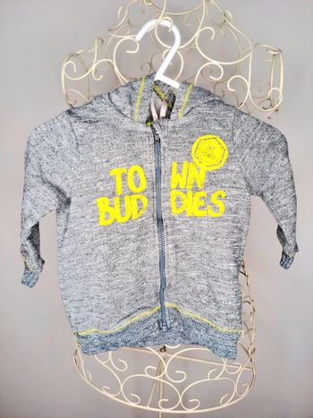 Gilet gris orchestra 6 mois