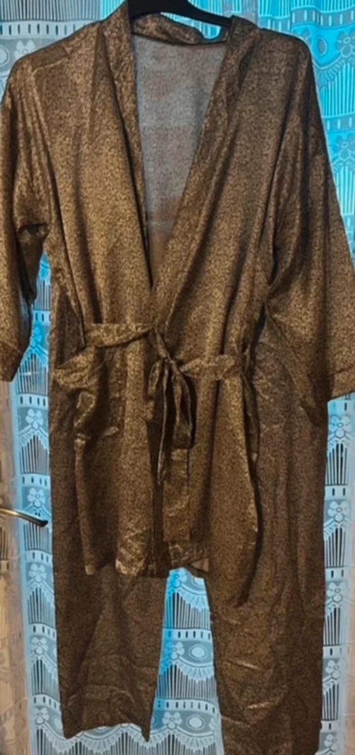Pyjama satiné imprimé - photo numéro 6