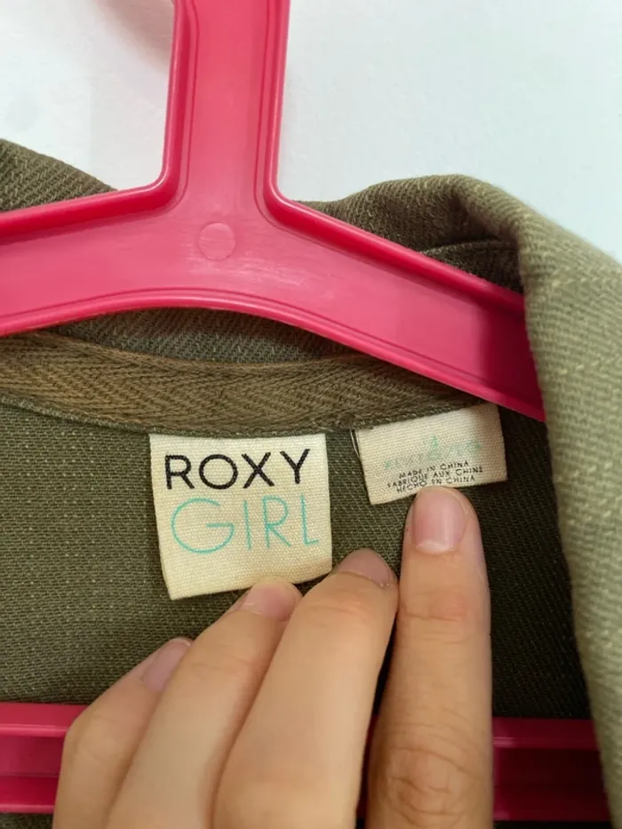 Veste jean kaki Roxy - photo numéro 2