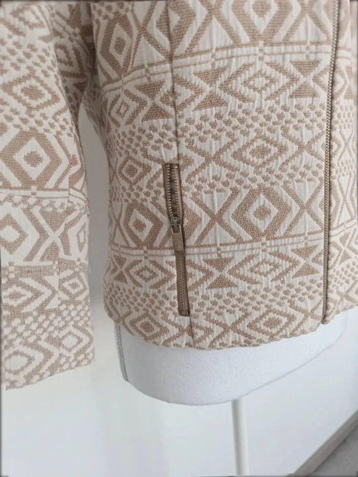 🧥 Veste ethnique zippée WE – Taille 36 (S) - photo numéro 5