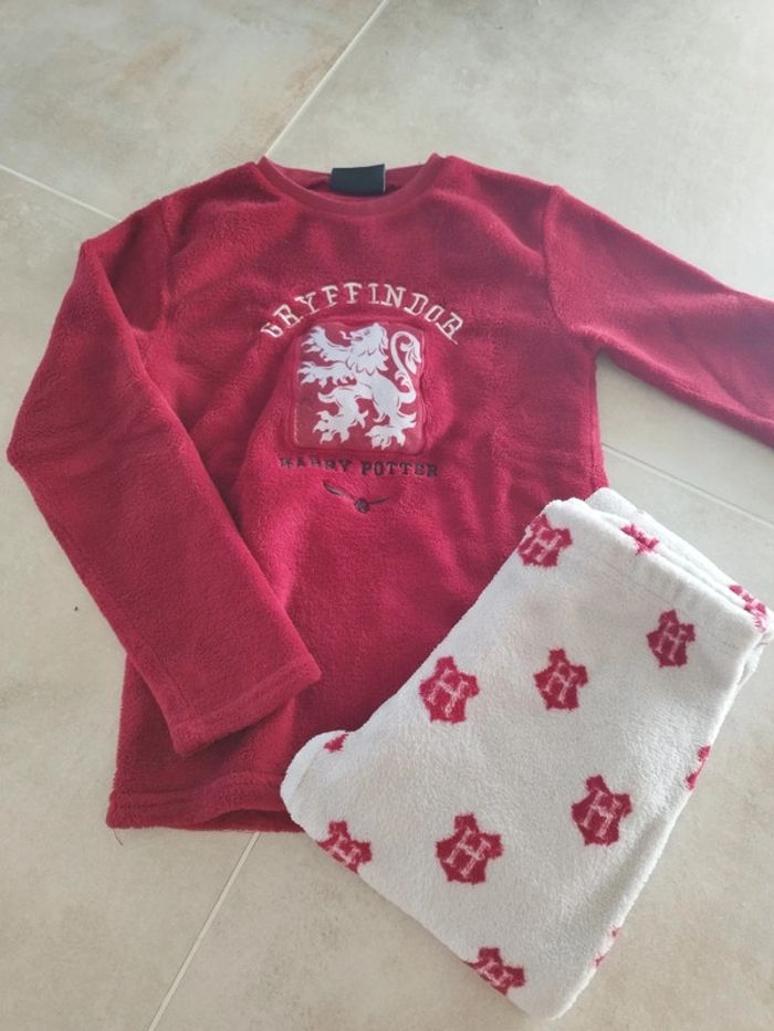 Pyjama velours Harry Potter 10-12 ans