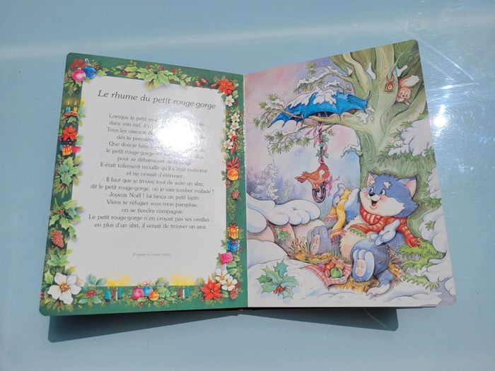 Grand livre tout carton 🎄 Merveilleux Noël 🎅 Contes, chants et poèmes - photo numéro 7