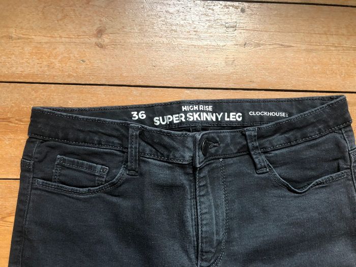 Lot de 4 jeans fille - skinny - taille 36 - photo numéro 3