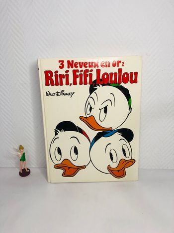 3 neveux en or: Riri, Fifi, Loulou Walt Disney EO