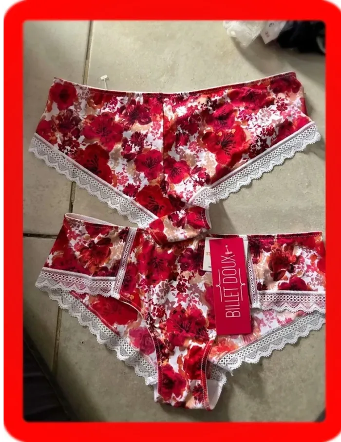 Lot de deux culottes billet doux 34 - photo numéro 2