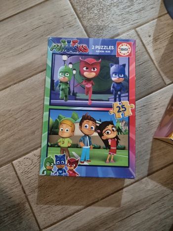 Puzzle en bois pjmasks