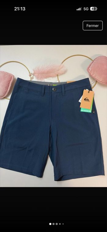 Short garçon - neuf - Quiksilver - taille 14 ans 