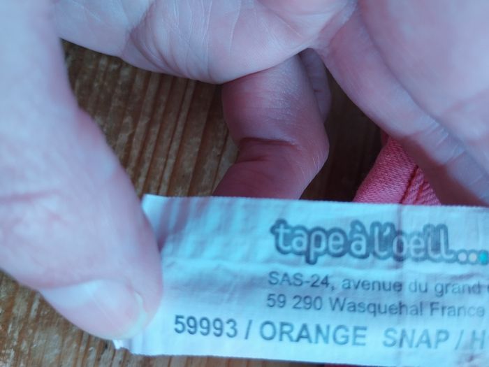 Short Couleur Corail - Tape à l'œil - Taille 4 ans - TBE - photo numéro 6