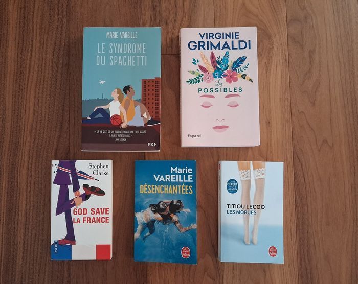 Lot 2 romans Feel Good - Virginie Grimaldi et Stephen Clarke