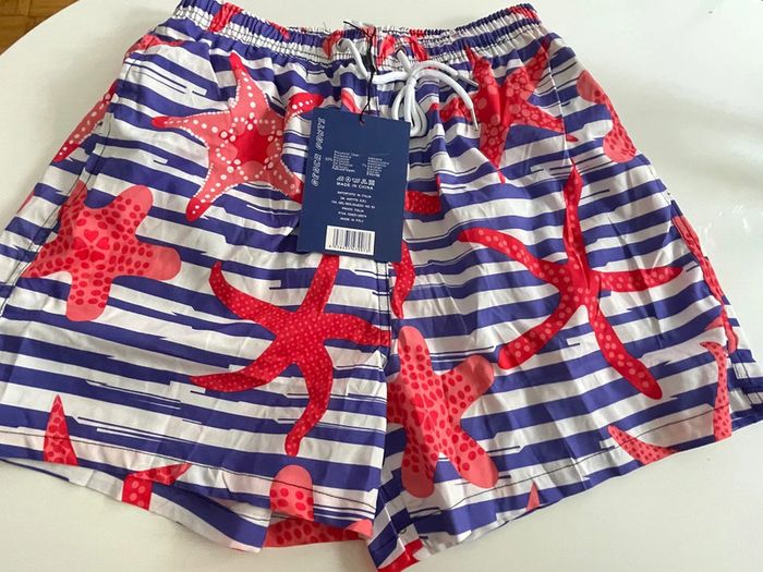 Short  de bain étoiles de mer homme L neuf amytis