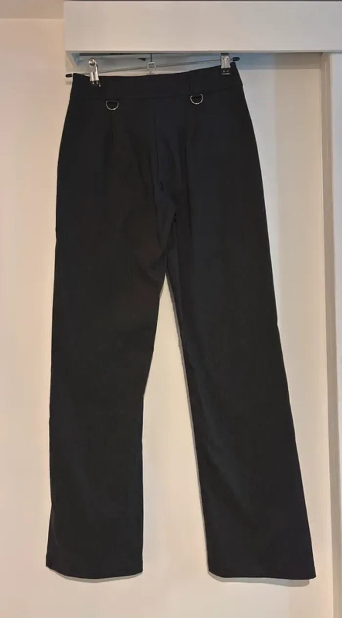 Jolie pantalon gris Camaïeu taille 34-XS très bon état - photo numéro 3