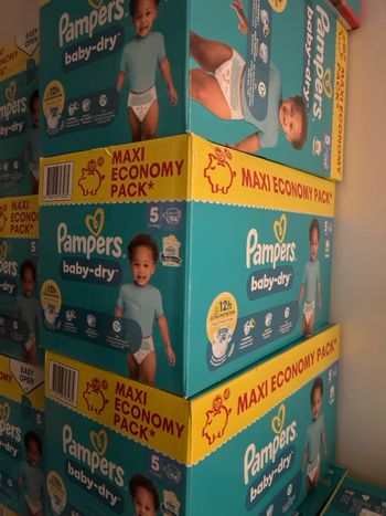 Pampers taille 5 baby dry