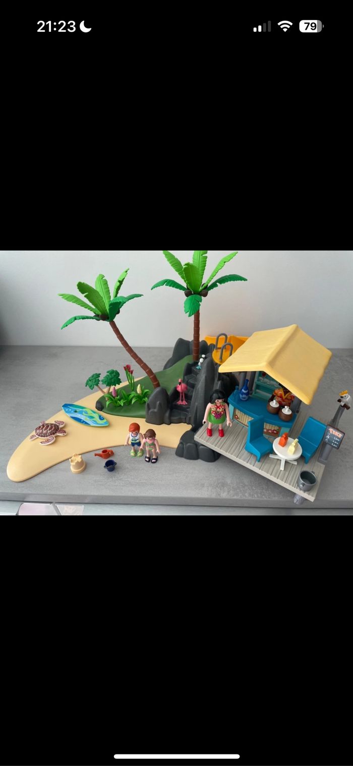 Île avec vacanciers playmobil 6979 - photo numéro 4