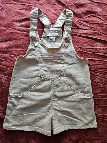 Salopette short 6 ans