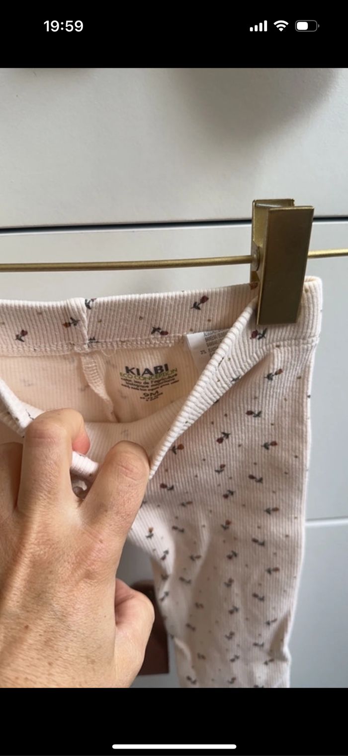 Lot de 2 leggings 9 mois - photo numéro 3