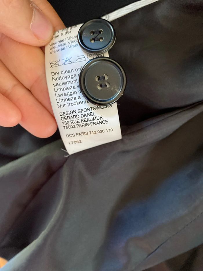 Veste noire Gérard Darel 40 - photo numéro 5