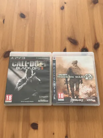 Lot Call of Duty BO2 & MW2 - BE - PS3