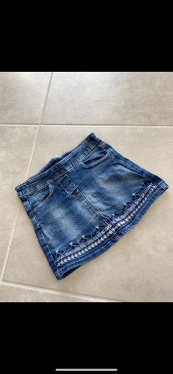 Jupe en jean 6 ans