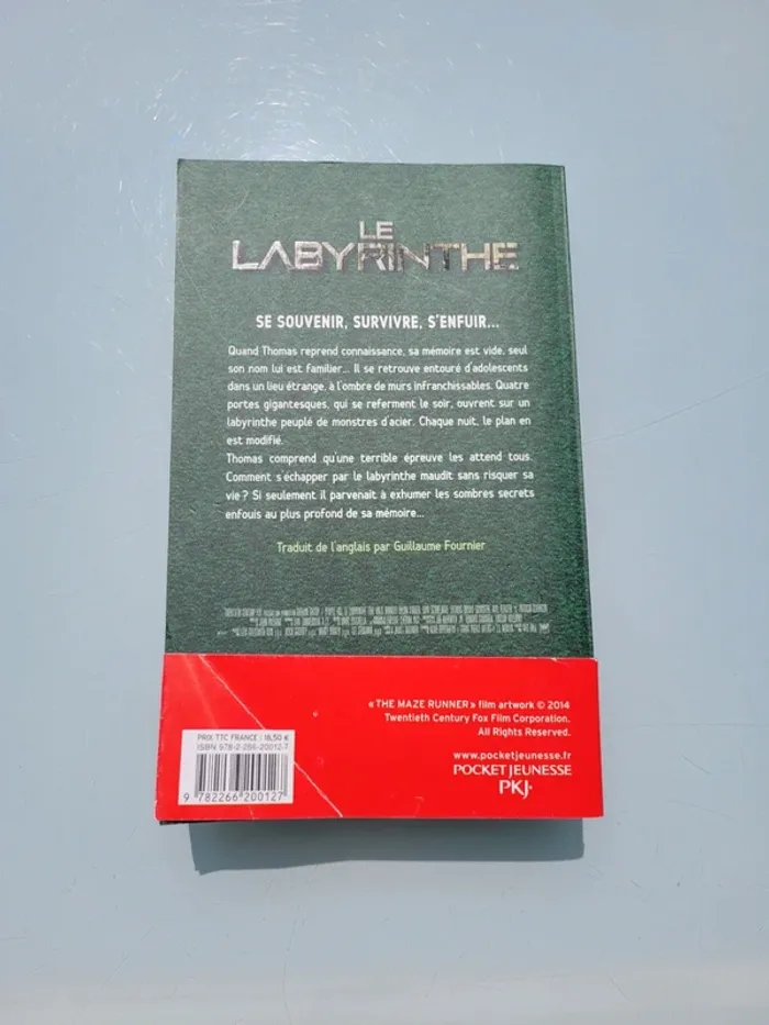 4 Premier romans grands formats de la saga Le Labyrinthe : Livres 1, 2, 3 et 4 - photo numéro 9