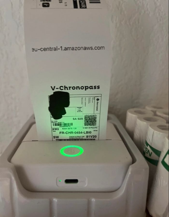 Mini imprimante thermique sans encre - photo numéro 6