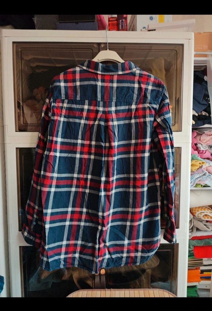 Chemise femme à carreaux - photo numéro 2
