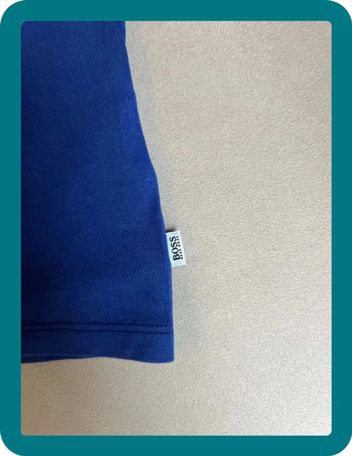 T-shirt jersey de coton imprimé logo 12 mois - Hugo Boss - photo numéro 3