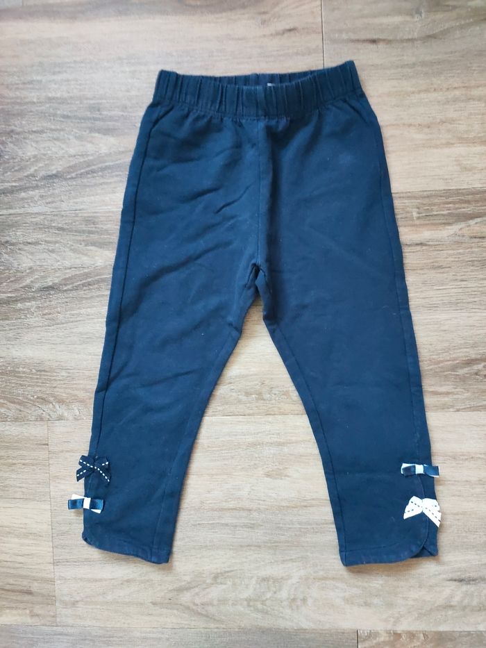 Ensemble marinière et legging bleu marine 24 mois - photo numéro 5