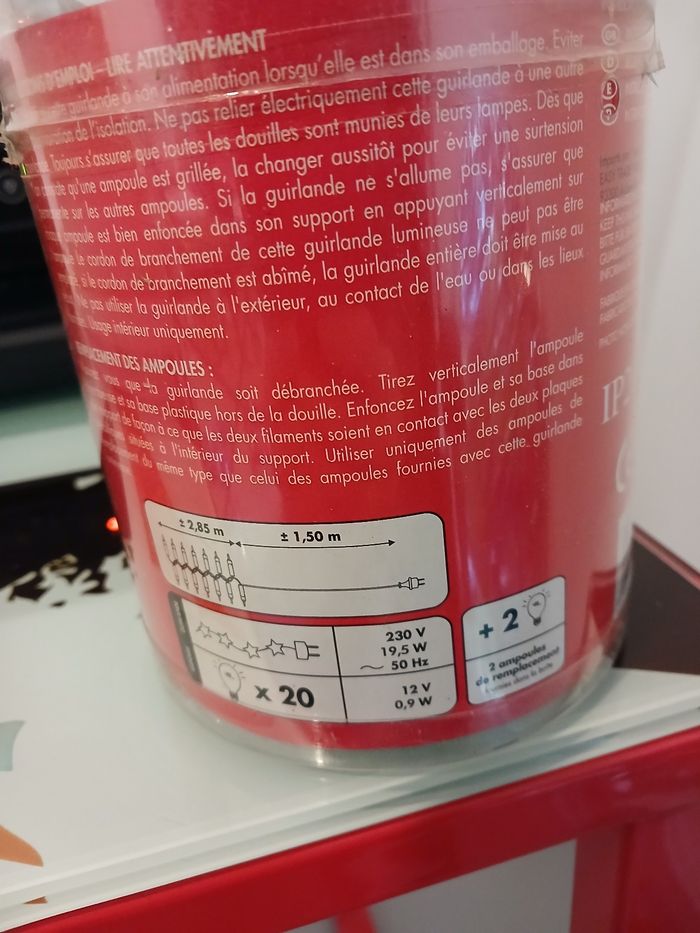 Guirlande multicolore neuve - photo numéro 2