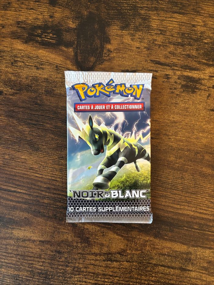 Lot de 3 booster Pokémon noir et blanc de base neuf et scellés - photo numéro 9