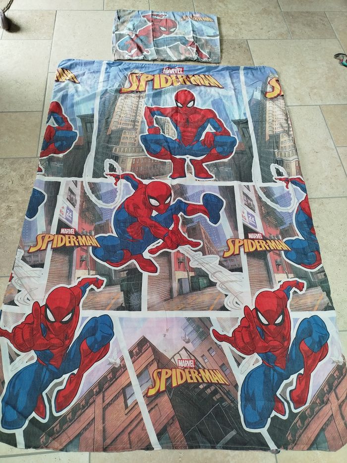Housse de couette spiderman